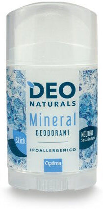 optima deo naturals - mineral deodorant stick neutro 100 grammi