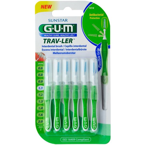 gum trav-ler 6 scovolini 1,1 mm