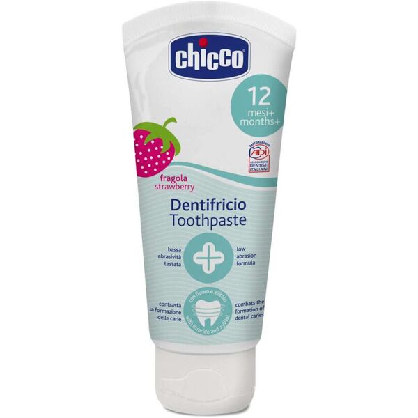 chicco dentifricio 12+ mesi 50 ml fragola