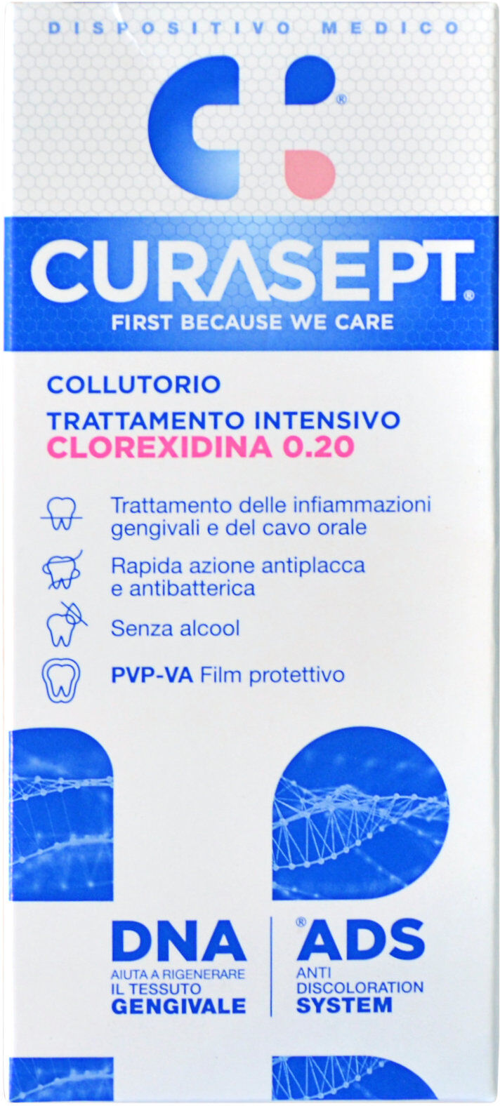 curasept collutorio trattamento intensivo ads 0.20 200 ml