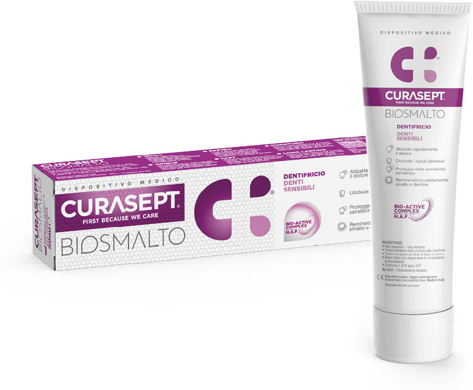 curasept biosmalto - dentifricio denti sensibili 75 ml