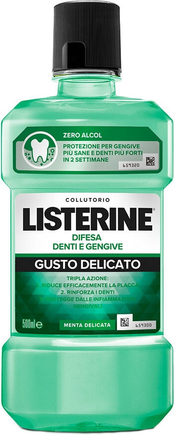 LISTERINE Difesa Denti E Gengive Gusto Delicato 500ml