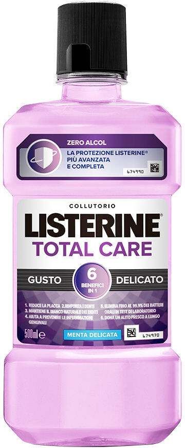 LISTERINE Total Care Gusto Delicato 500 Ml