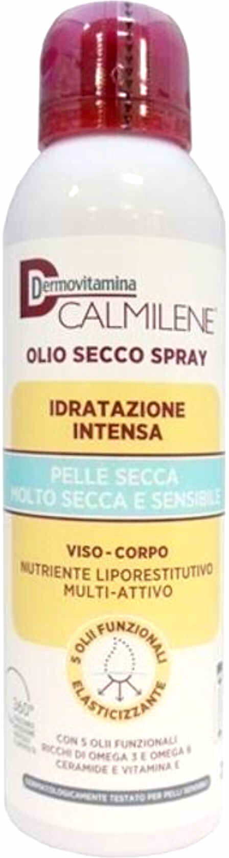 dermovitamina calmilene olio secco spray idratazione intensa 200 ml