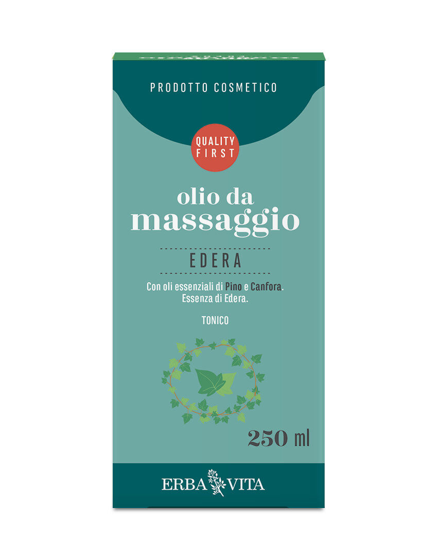 erba vita olio da massaggio - edera 250ml