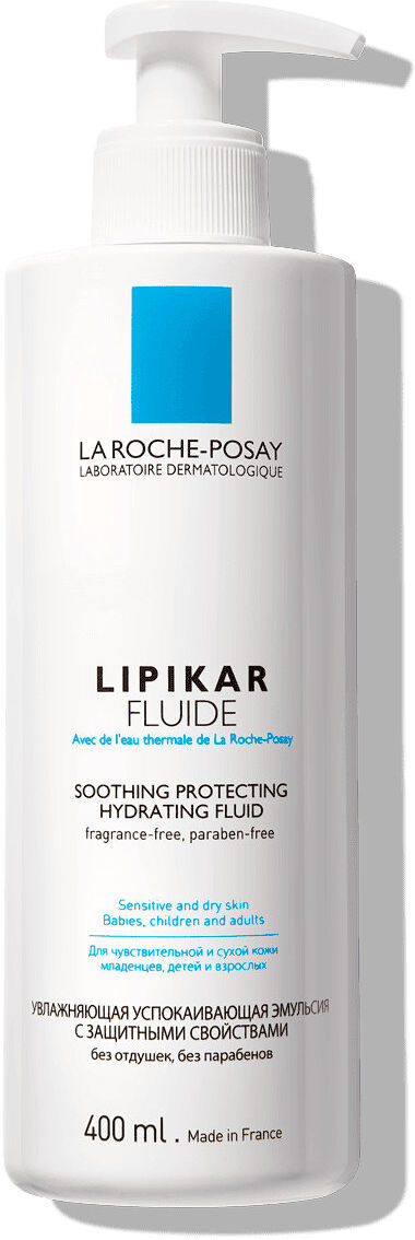 LA ROCHE-POSAY Lipikar Fluide - Fluido Idratante Lenitivo Protettore 400ml