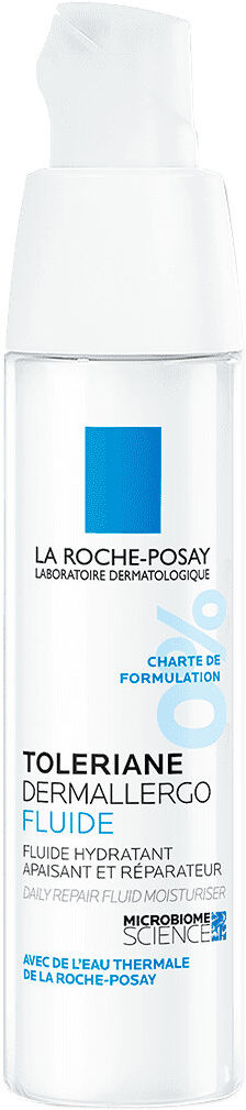 LA ROCHE-POSAY Toleriane Dermallergo - Fluido Trattamento Idratante Lenitivo Riparatore 40 Ml