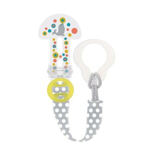 MAM Clip & Cover 0+ Mesi 1 Clip Bianca