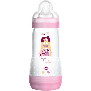 MAM Easy Start Anti-Colic 4+ Mesi Silicone Capienza: 320 Ml Rosa