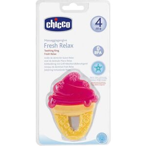 CHICCO Massaggiagengive Fresh Relax 4 Mesi+ 1 Massaggiagengive Giallo/rosso