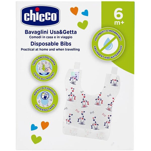 chicco ecobavaglini 6+ mesi 36 bavaglini