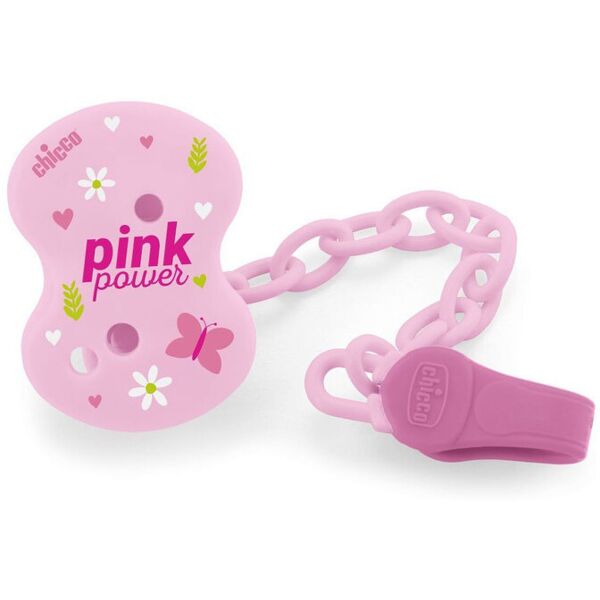 chicco easy clip 0 mesi+ 1 clip rosa