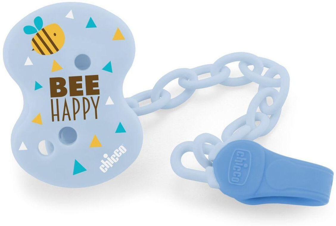 chicco easy clip 0 mesi+ 1 clip blu