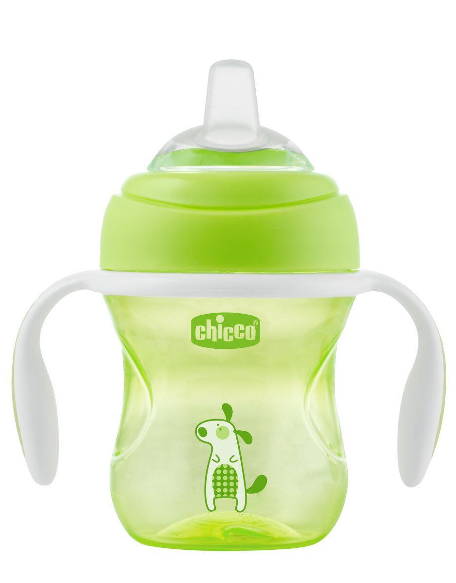 CHICCO Transition Cup 4 Mesi+ Capienza: 200 Ml Verde