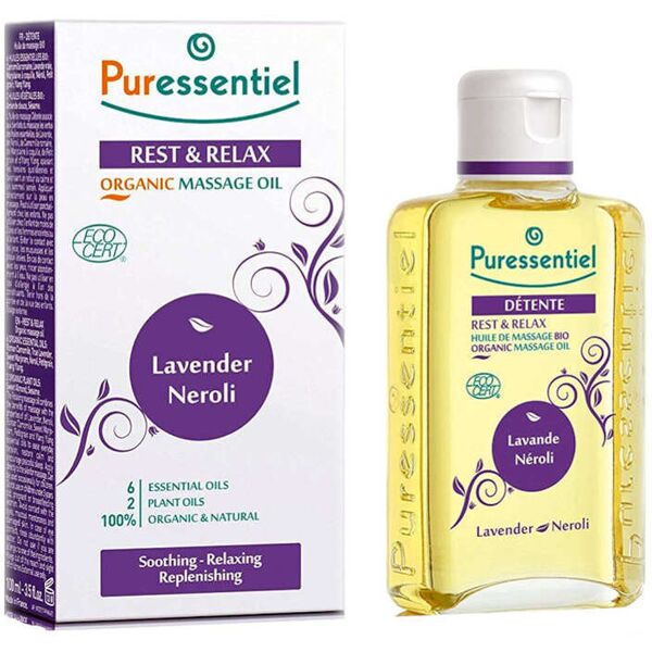 puressentiel olio da massaggio rilassante 100ml