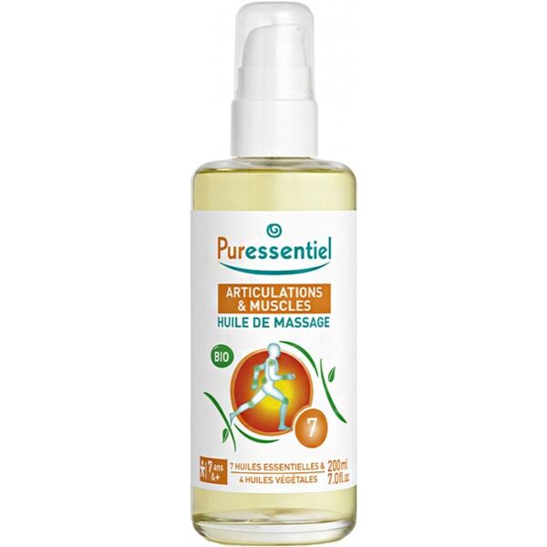 puressentiel articolazioni & muscoli - olio da massaggio all'arnica 200 ml 200 ml