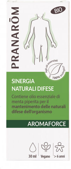 pranarom aromaforce - sinergia naturali difese 30ml