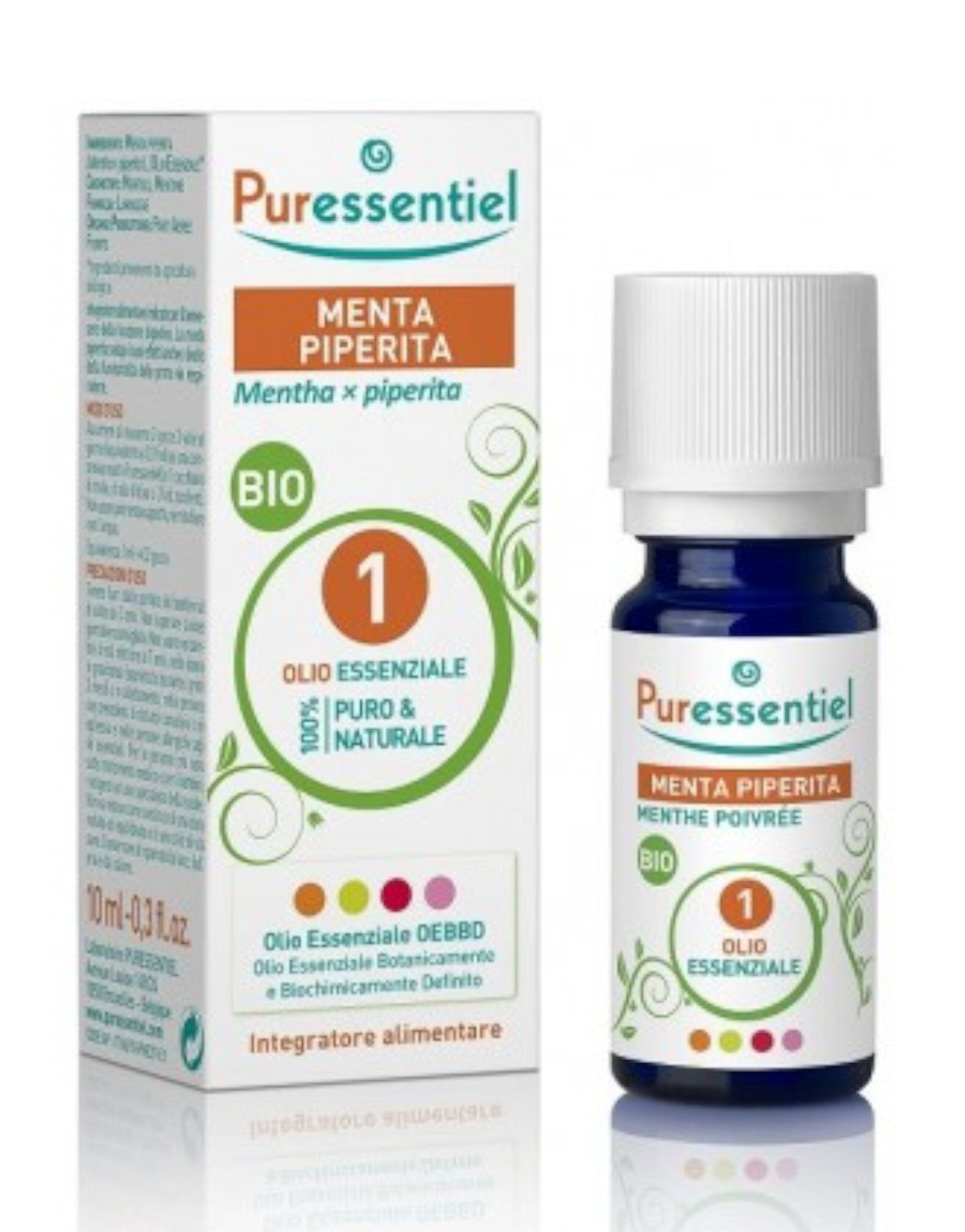 puressentiel oli essenziali - menta piperita bio 10ml