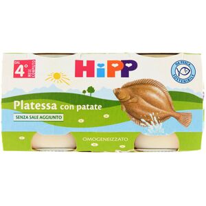 HIPP Platessa Con Patate 2 Vasetti Da 80 Grammi