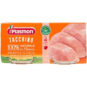 PLASMON Tacchino 100% Naturale Da 4 Mesi 320 Grammi