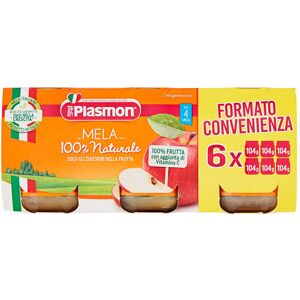 PLASMON Mela 100% Naturale Da 4 Mesi 624 Grammi