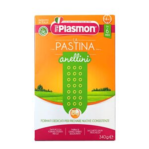 PLASMON La Pastina Anellini Da 6 Mesi 340 Grammi