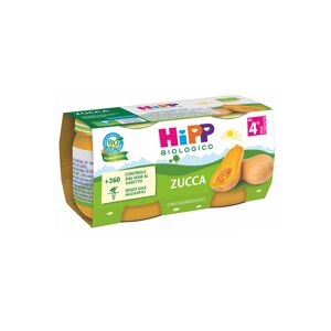 HIPP Zucca 2 Vasetti Da 80 Grammi