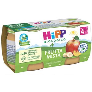 HIPP Frutta Mista 2 Vasetti Da 80 Grammi