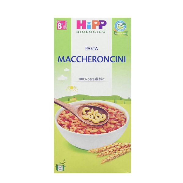 hipp pasta - maccheroncini 320 grammi