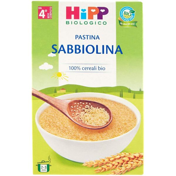 hipp pastina - sabbiolina 320 grammi