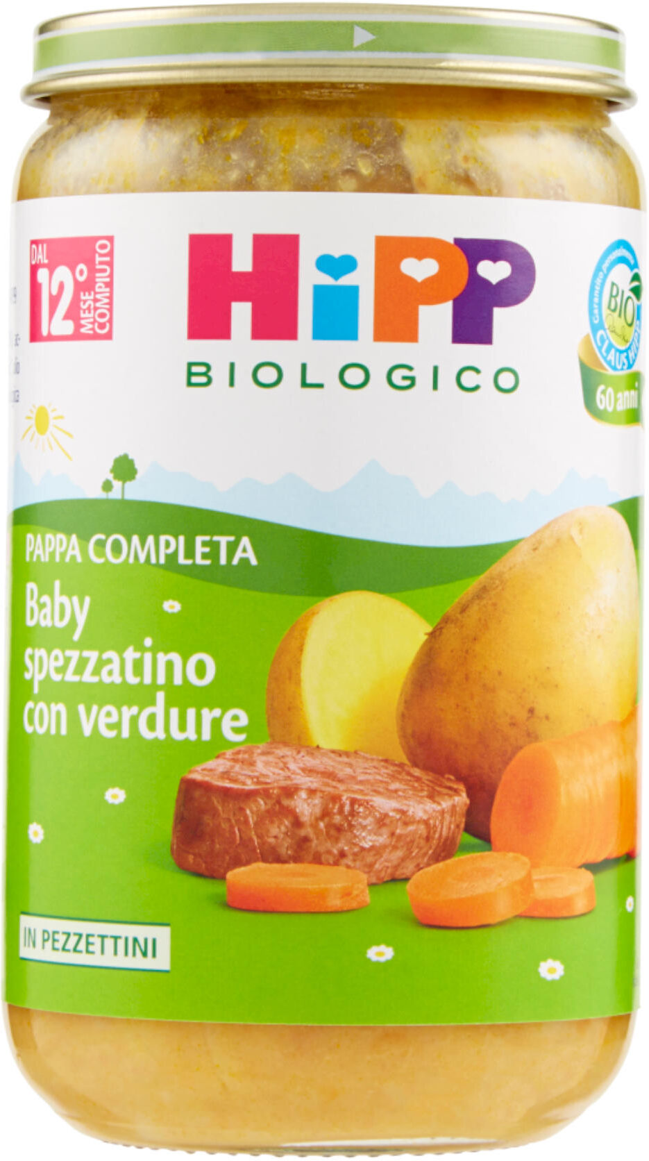 hipp baby spezzatino con verdure 250g