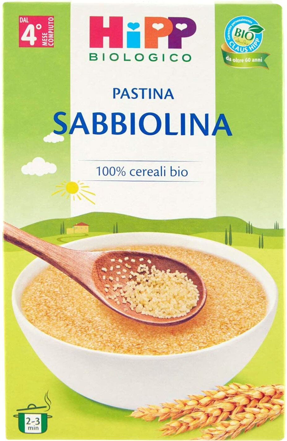 HIPP Pastina - Sabbiolina 320 Grammi