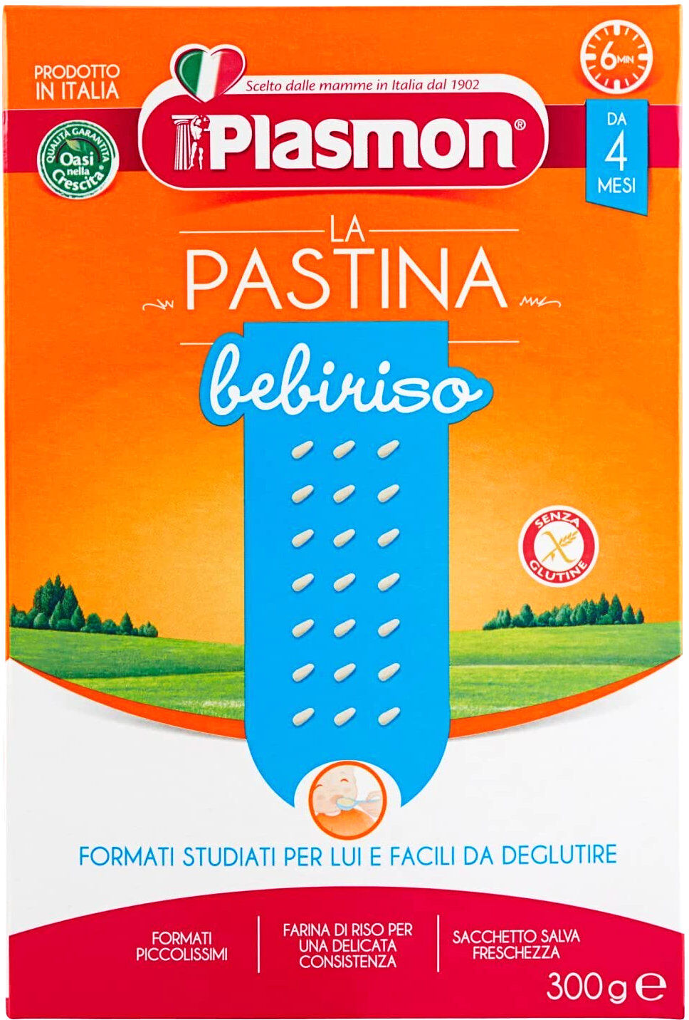 PLASMON La Pastina Bebiriso Da 4 Mesi 300 Grammi