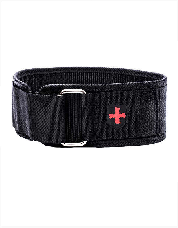 HARBINGER 4" Nylon Belt Colore: Nero L