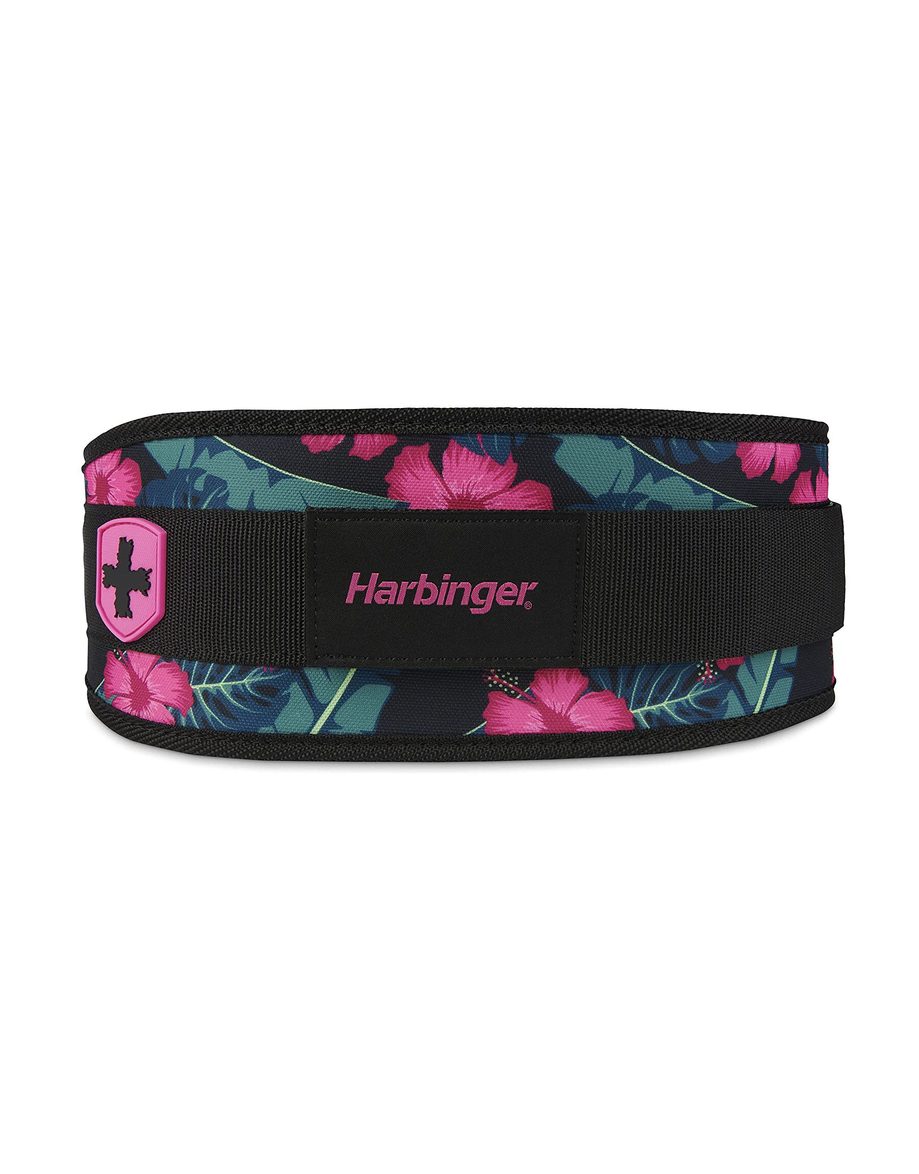 HARBINGER Foam Core Belt 4,5" Colore: Nero Rosa S