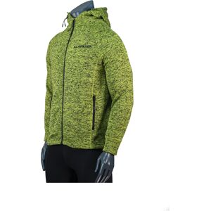 ALPHAZER OUTFIT Felpa Melange Uomo Colore: Verde L