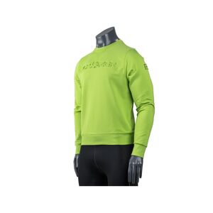 ALPHAZER OUTFIT Felpa Goffrata Uomo Colore: Verde Xxl