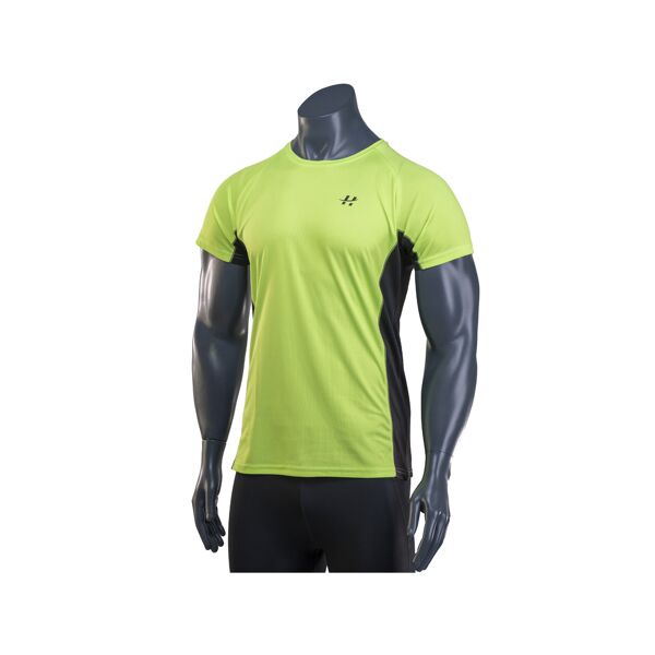 alphazer outfit maglietta tecnica mm uomo v.2 colore: verde / nero xl
