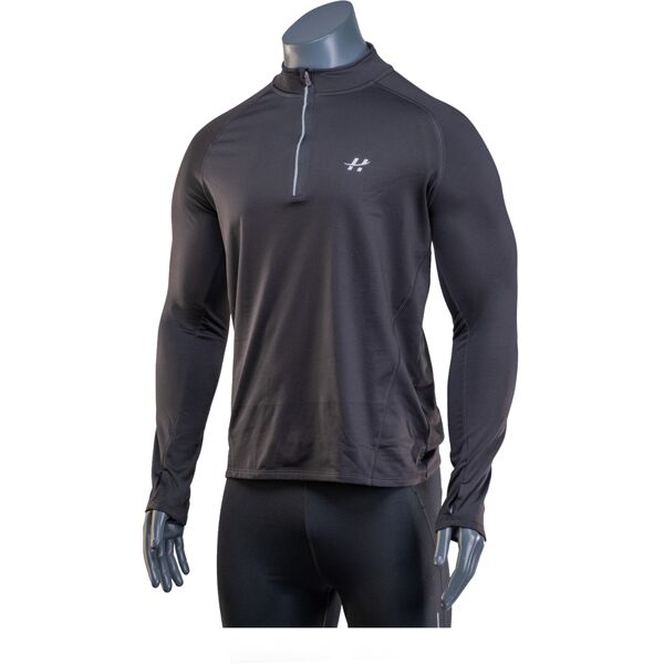 alphazer outfit felpa tecnica uomo v.2 colore: nero xl