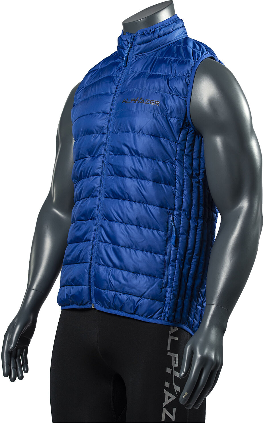 alphazer outfit gilet imbottito uomo colore: blu m