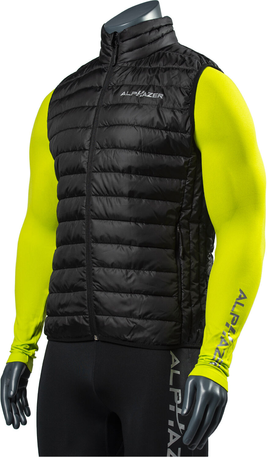 ALPHAZER OUTFIT Gilet Imbottito Uomo Colore: Nero Xl