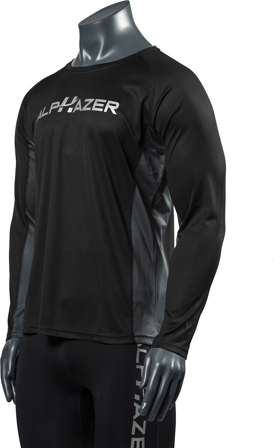 ALPHAZER OUTFIT Maglietta Tecnica Uomo Colore: Nero / Antracite L