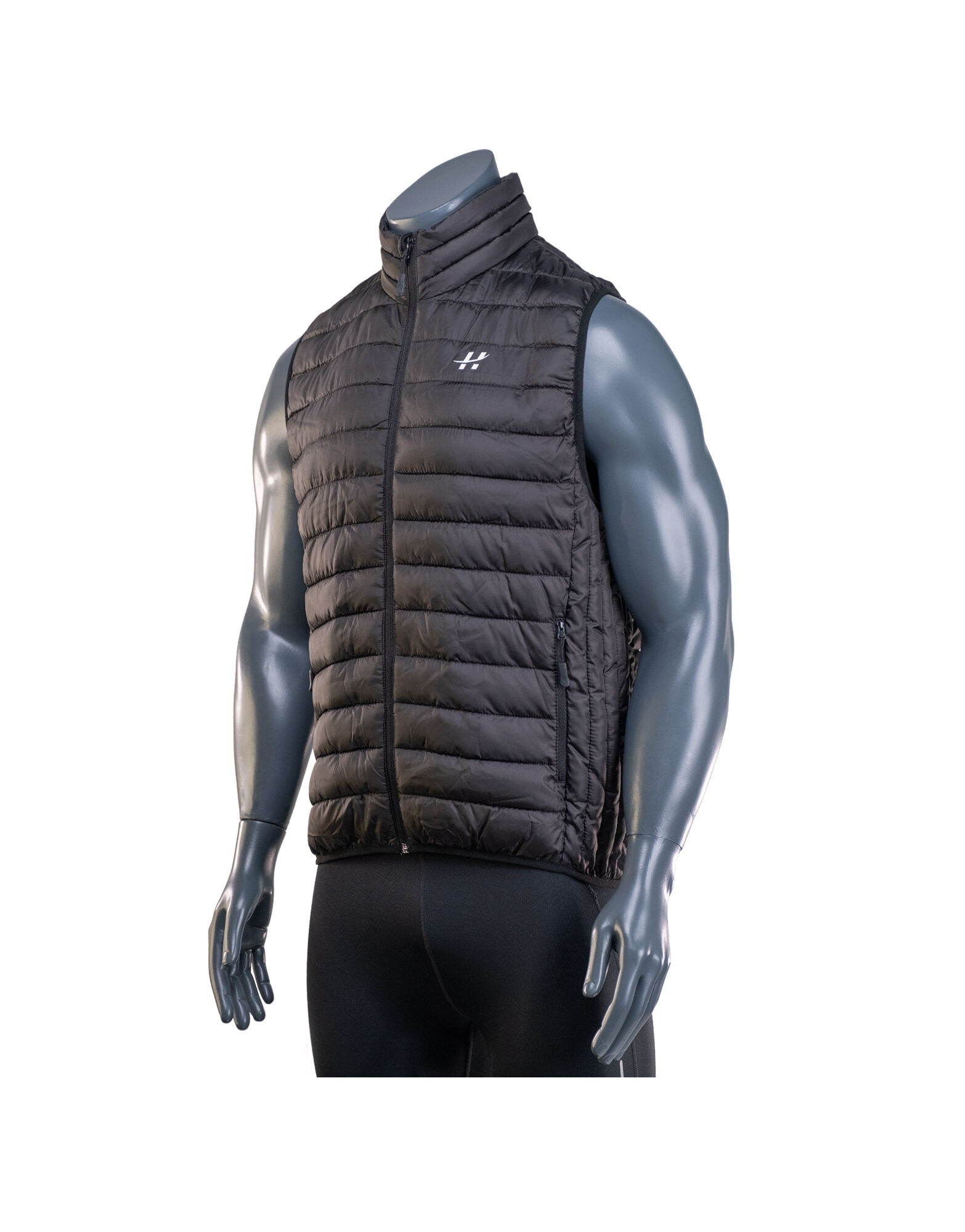 ALPHAZER OUTFIT Gilet Imbottito Uomo V.2 Colore: Nero Xxl