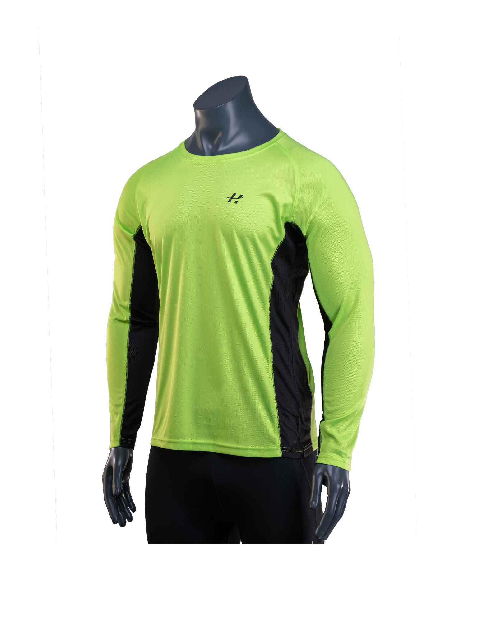 ALPHAZER OUTFIT Maglietta Tecnica Uomo V.2 Colore: Verde / Nero Xl