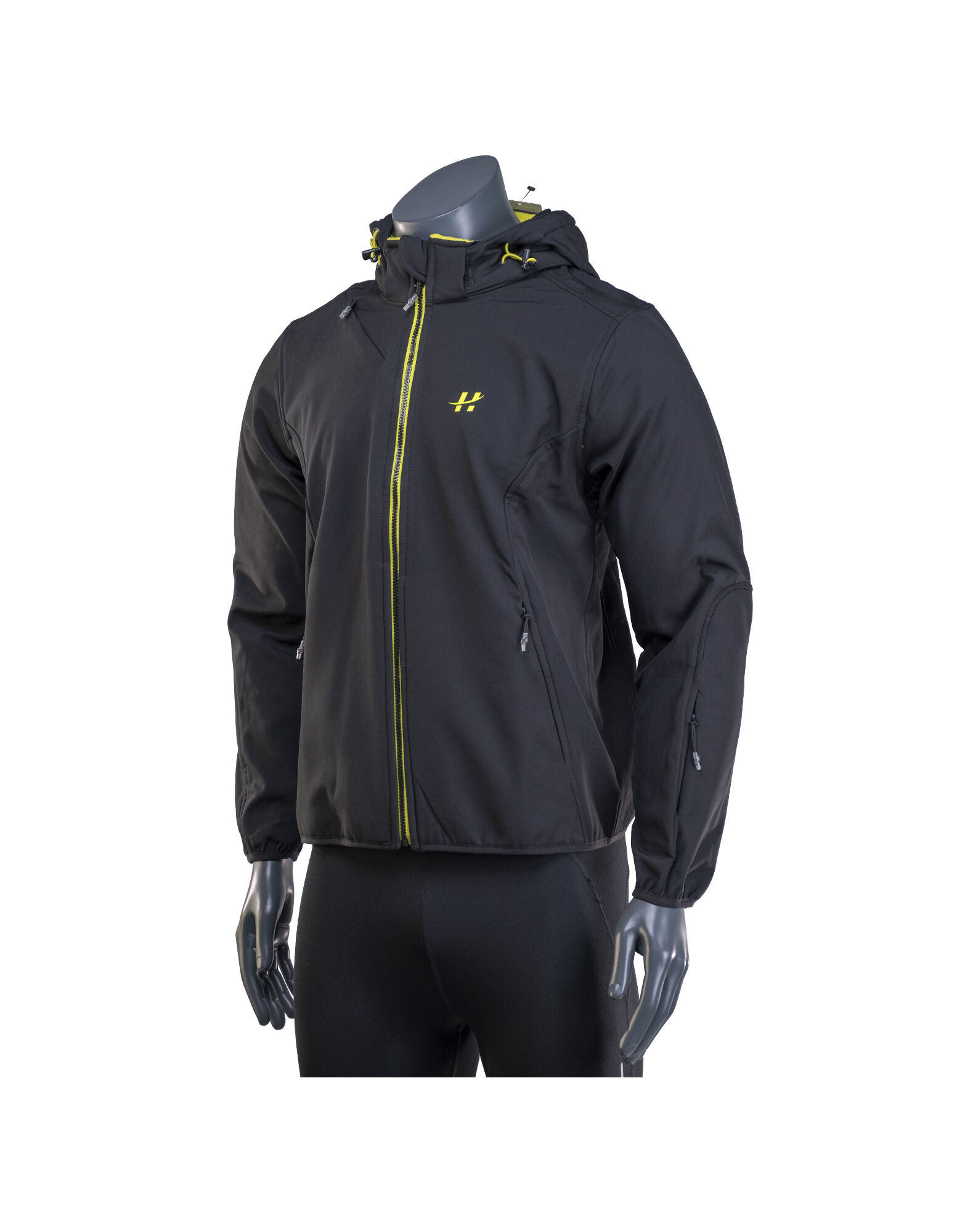 ALPHAZER OUTFIT Giacca Soft Shell Uomo V.2 Colore: Nero L