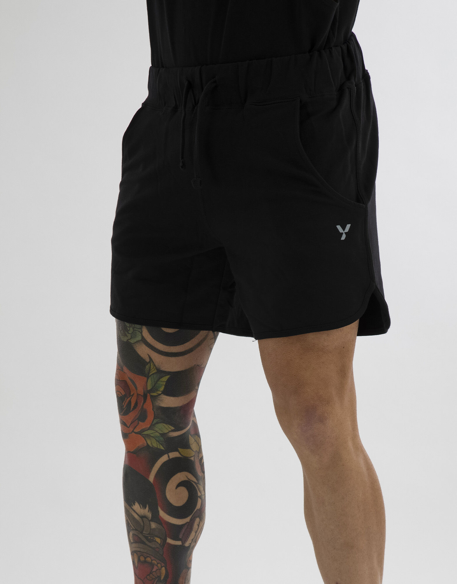 YAMAMOTO OUTFIT Man Sweatshorts Colore: Nero Xxl