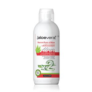 ZUCCARI [Aloevera]2 - Succo Puro D'Aloe A Doppia Concentrazione + Antiossidanti 1000ml