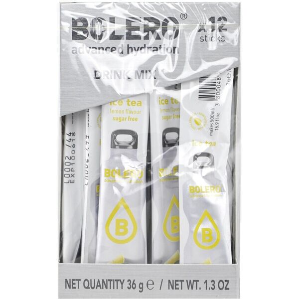 bolero sticks drink mix 12 stick da 3 grammi limone e lime