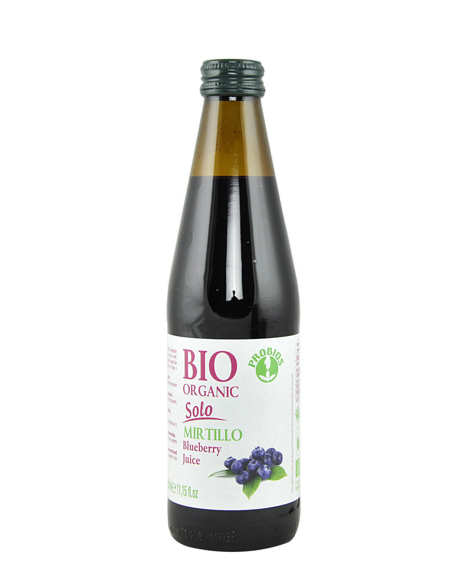 PROBIOS Bio Organic - Solo Succo Di Mirtillo 330ml