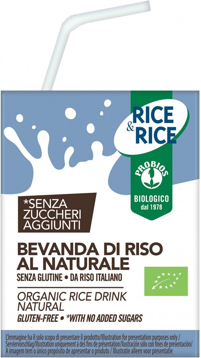 PROBIOS Rice & Rice - Drink Bevanda Di Riso Al Naturale 200ml